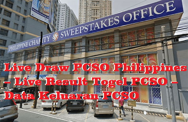 Live Draw PCSO Philippines – Live Result Togel PCSO, Data Keluaran PCSO